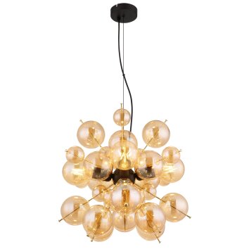 Lámparas Globo Lighting Udo Lámparas suspendidas dorado, Negro, 4 luces