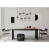 Lámparas Globo Lighting Gorley Lámparas suspendidas Negro, 8 luces