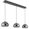 Lámparas Globo Lighting Avila Lámparas suspendidas LED Cromo, Negro, 1 luz, Mando a distancia