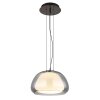 Lámparas Globo Lighting Avila Lámparas suspendidas LED Cromo, Negro, 1 luz, Mando a distancia