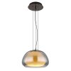 Lámparas Globo Lighting Avila Lámparas suspendidas LED Cromo, Negro, 1 luz, Mando a distancia