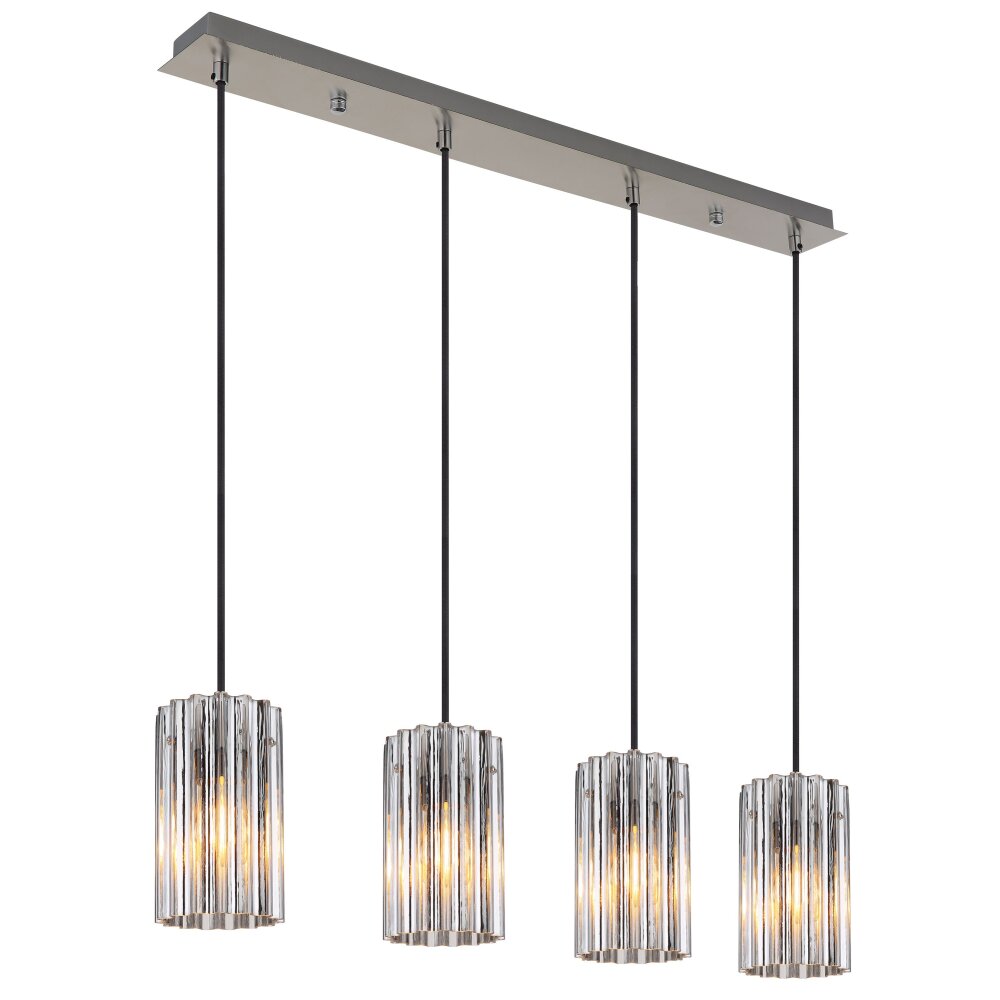 Lámparas Globo Lighting Cayden Lámparas suspendidas Níquel-mate, 4 luces main product photo
