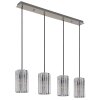 Lámparas Globo Lighting Cayden Lámparas suspendidas Níquel-mate, 4 luces