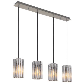 Lámparas Globo Lighting Cayden Lámparas suspendidas Níquel-mate, 4 luces