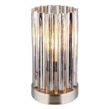 Lámparas Globo Lighting Cayden Lámparas de mesa Níquel-mate, 1 luz