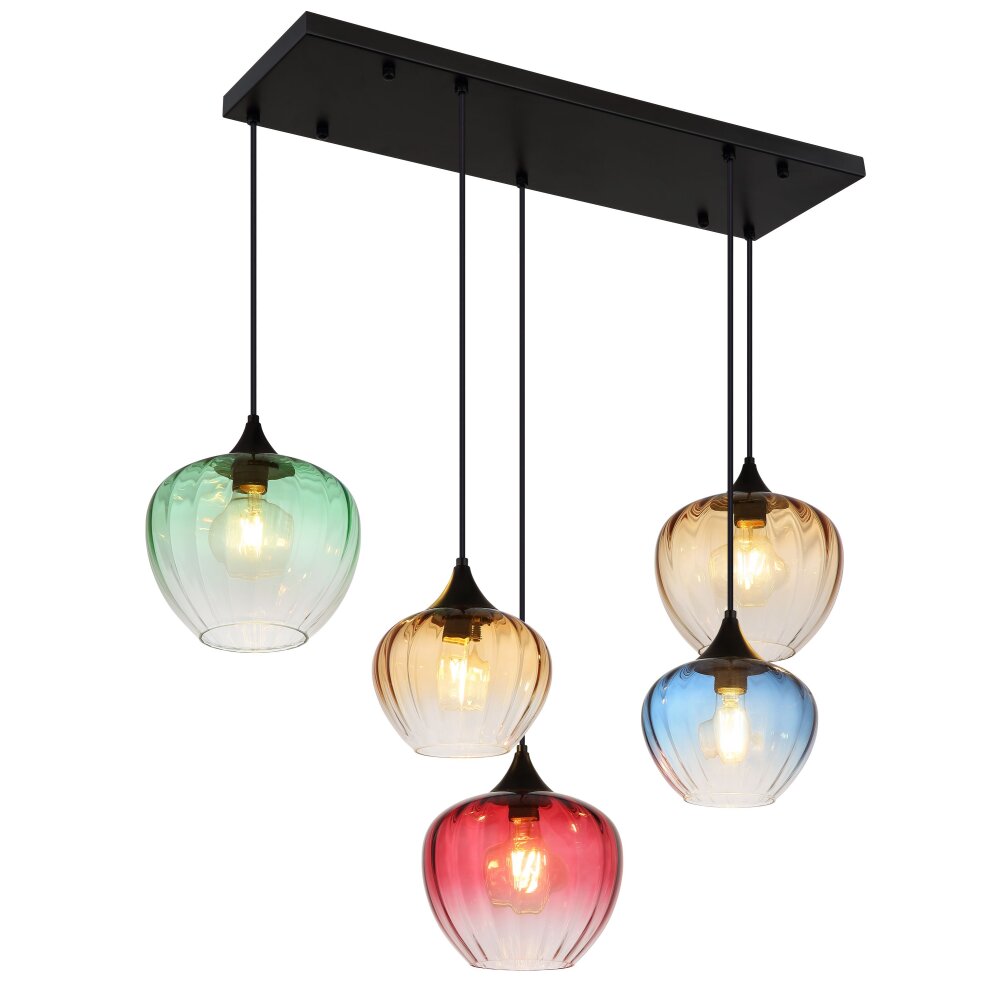 Lámparas Globo Lighting Sander Lámparas suspendidas Negro, 5 luces main product photo
