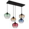 Lámparas Globo Lighting Sander Lámparas suspendidas Negro, 5 luces