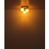 Lámparas Globo Lighting Barry Plafones Negro, 3 luces