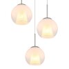 Lámparas Globo Lighting Barry Lámparas suspendidas Cromo, Níquel-mate, 3 luces