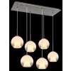 Lámparas Globo Lighting Barry Lámparas suspendidas Cromo, Níquel-mate, 6 luces