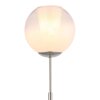 Lámparas Globo Lighting Barry Lámpara de pie Cromo, Níquel-mate, 1 luz