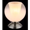 Lámparas Globo Lighting Barry Lámparas de mesa Cromo, Níquel-mate, 1 luz Lámparas Globo Lighting Barry Lámparas de mesa Cromo, Níquel-mate, 1 luz