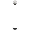 Lámparas Globo Lighting Barry Lámpara de pie Negro, 1 luz