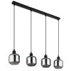Lámparas Globo Lighting Xia Lámparas suspendidas Negro, 4 luces