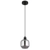Lámparas Globo Lighting Xia Lámparas suspendidas Negro, 1 luz