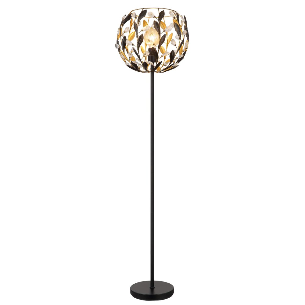Lámparas Globo Lighting Mika Lámpara de pie Negro, 1 luz main product photo