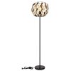 Lámparas Globo Lighting Mika Lámpara de pie Negro, 1 luz