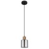 Lámparas Globo Lighting Aleidis Lámparas suspendidas marrón oscuro, Negro, 1 luz