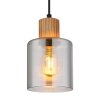 Lámparas Globo Lighting Aleidis Lámparas suspendidas marrón oscuro, Negro, 1 luz