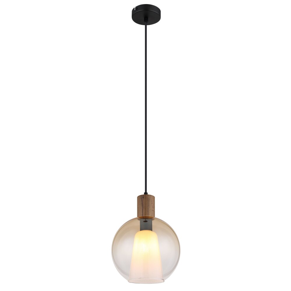 Lámparas Globo Lighting I Lámparas suspendidas Crudo, Negro, 1 luz main product photo
