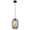 Lámparas Globo Lighting Jefrey Lámparas suspendidas Negro, 1 luz