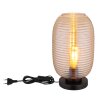Lámparas Globo Lighting Jefrey Lámparas de mesa Negro, 1 luz