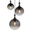 Lámparas Globo Lighting Dalton Lámparas suspendidas Negro, 3 luces