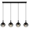 Lámparas Globo Lighting Dalton Lámparas suspendidas Negro, 4 luces