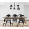 Lámparas Globo Lighting Dalton Lámparas suspendidas Negro, 6 luces