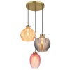 Lámparas Globo Lighting Jessica Lámparas suspendidas dorado, 3 luces