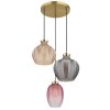 Lámparas Globo Lighting Jessica Lámparas suspendidas dorado, 3 luces
