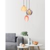 Lámparas Globo Lighting Jessica Lámparas suspendidas dorado, 3 luces