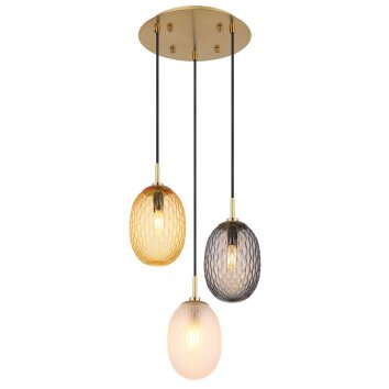 Lámparas Globo Lighting Devin Lámparas suspendidas dorado, 3 luces