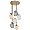 Lámparas Globo Lighting Devin Lámparas suspendidas dorado, 6 luces