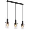 Lámparas Globo Lighting Florentina Lámparas suspendidas Negro, 3 luces