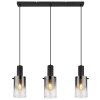 Lámparas Globo Lighting Florentina Lámparas suspendidas Negro, 3 luces