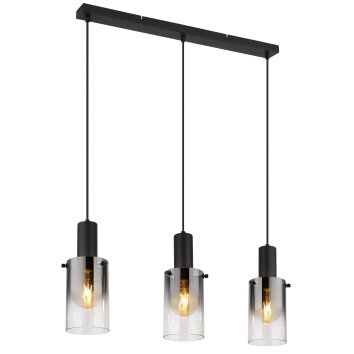 Lámparas Globo Lighting Florentina Lámparas suspendidas Negro, 3 luces