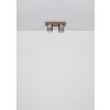 Lámparas Globo Lighting Underwood Plafones Madera oscura, Crudo, 2 luces