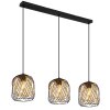 Lámparas Globo Lighting Dichti Lámparas suspendidas Negro, 3 luces