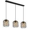 Lámparas Globo Lighting Dichti Lámparas suspendidas Negro, 3 luces
