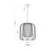 Lámparas Globo Lighting Dichti Lámparas suspendidas Color arena, 1 luz