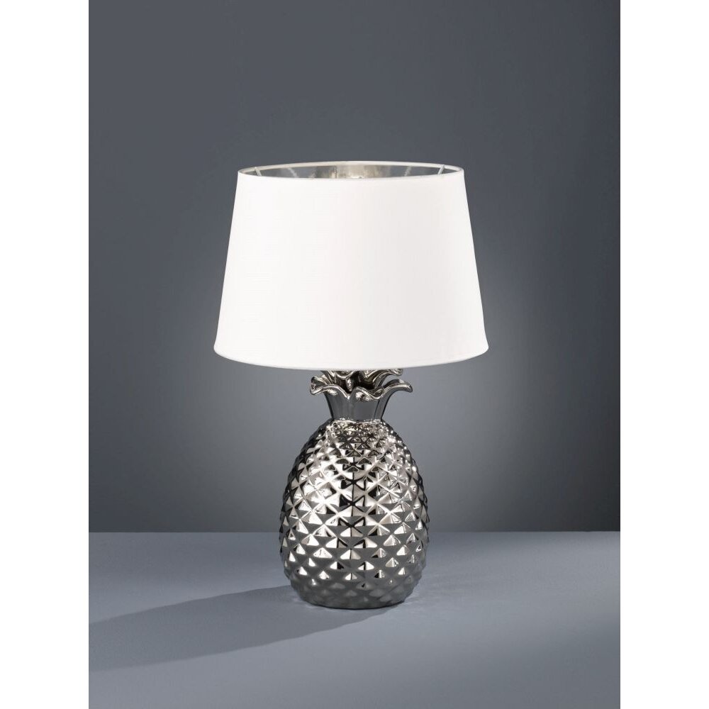 Reality PINEAPPLE Lámpara de Mesa Plata, 1 luz main product photo