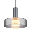 Lámparas Globo Lighting Grant Lámparas suspendidas LED Gris, 1 luz