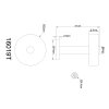 Lámparas Globo Lighting Grant Lámparas de mesa LED Gris, 1 luz