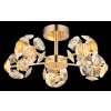 Lámparas Globo Lighting Floriella Plafones LED dorado, 1 luz