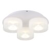 Lámparas Globo Lighting Belinda Plafones LED Blanca, 1 luz