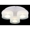 Lámparas Globo Lighting Belinda Plafones LED Blanca, 1 luz