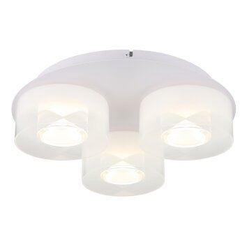 Lámparas Globo Lighting Belinda Plafones LED Blanca, 1 luz