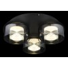 Lámparas Globo Lighting Belinda Plafones LED Negro, 1 luz