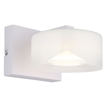 Lámparas Globo Lighting Belinda Apliques LED Blanca, 1 luz